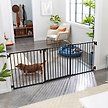 Show in main carousel: Frisco Steel 3-Panel Configurable Dog Gate, 30-in, Black slide 1 of 8