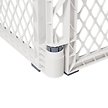 Show in main carousel: Frisco 6-Panel Convertible Plastic Playpen Divider with Wall Mounts, Light Gray slide 4 of 10