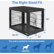Show in main carousel: Frisco Double Door Furniture Style Dog Crate, Black, Med/Large slide 2 of 7