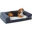 Show in main carousel: Frisco Heathered Woven Orthopedic Sofa Bolster Dog Bed w/Removable Cover, Gray, X-Large slide 3 of 9