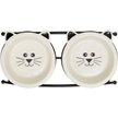 Show in main carousel: Frisco Cat Face Non-skid Elevated Double Ceramic Cat Bowl, 0.5 cup slide 5 of 8