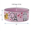 Show in main carousel: Frisco Paris Non-skid Ceramic Cat Dish, 1.5 cup slide 2 of 8
