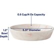 Show in main carousel: Frisco Marble Design Non-skid Ceramic Cat Dish, 0.5 cup slide 2 of 7