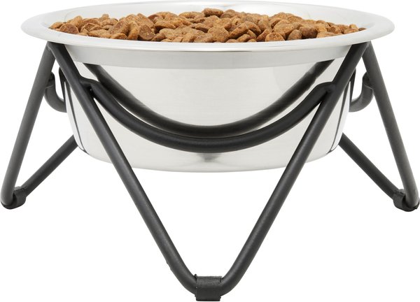 Show full view: Frisco Elevated Triangle Iron Stand Dog & Cat Single Bowl Diner, Large: 8 cup slide 3 of 9