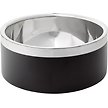 Show in main carousel: Frisco Two-Toned Double Wall Insulated Dog & Cat Bowl, Black, 6 cup, 1 count slide 1 of 9