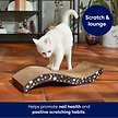 Show in main carousel: Frisco Wave Cat Scratcher Toy with Catnip, Moon & Stars slide 3 of 5