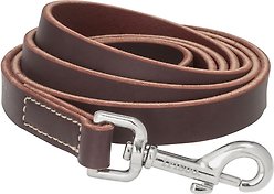 Frisco Top Grain Leather Leash, Latigo, Medium: Width: 5/8th'', Length 6ft