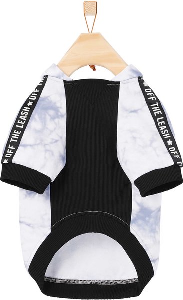 Show full view: Frisco Woof Tiedye Print Dog & Cat Hoodie, X-Large slide 4 of 8