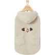 Show in main carousel: Frisco Lightweight Soft Sherpa Dog & Cat Coat, Oatmeal, Large slide 3 of 8