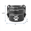 Show in main carousel: Frisco Complete Travel Stainless Steel Dog & Cat Feeder Bowl, Black, Small slide 2 of 9