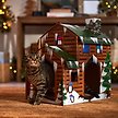 Show in main carousel: Frisco Holiday Log Cabin Cardboard Cat House slide 5 of 7