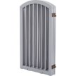 Show in main carousel: Frisco Arch 4-Panel Solid Wood Dog Gate, 36-in, Gray slide 4 of 6