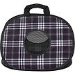 Show in main carousel: Frisco Collapsible Cat Carrier Bag, Black Plaid slide 3 of 8