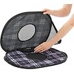 Show in main carousel: Frisco Collapsible Cat Carrier Bag, Black Plaid slide 4 of 8
