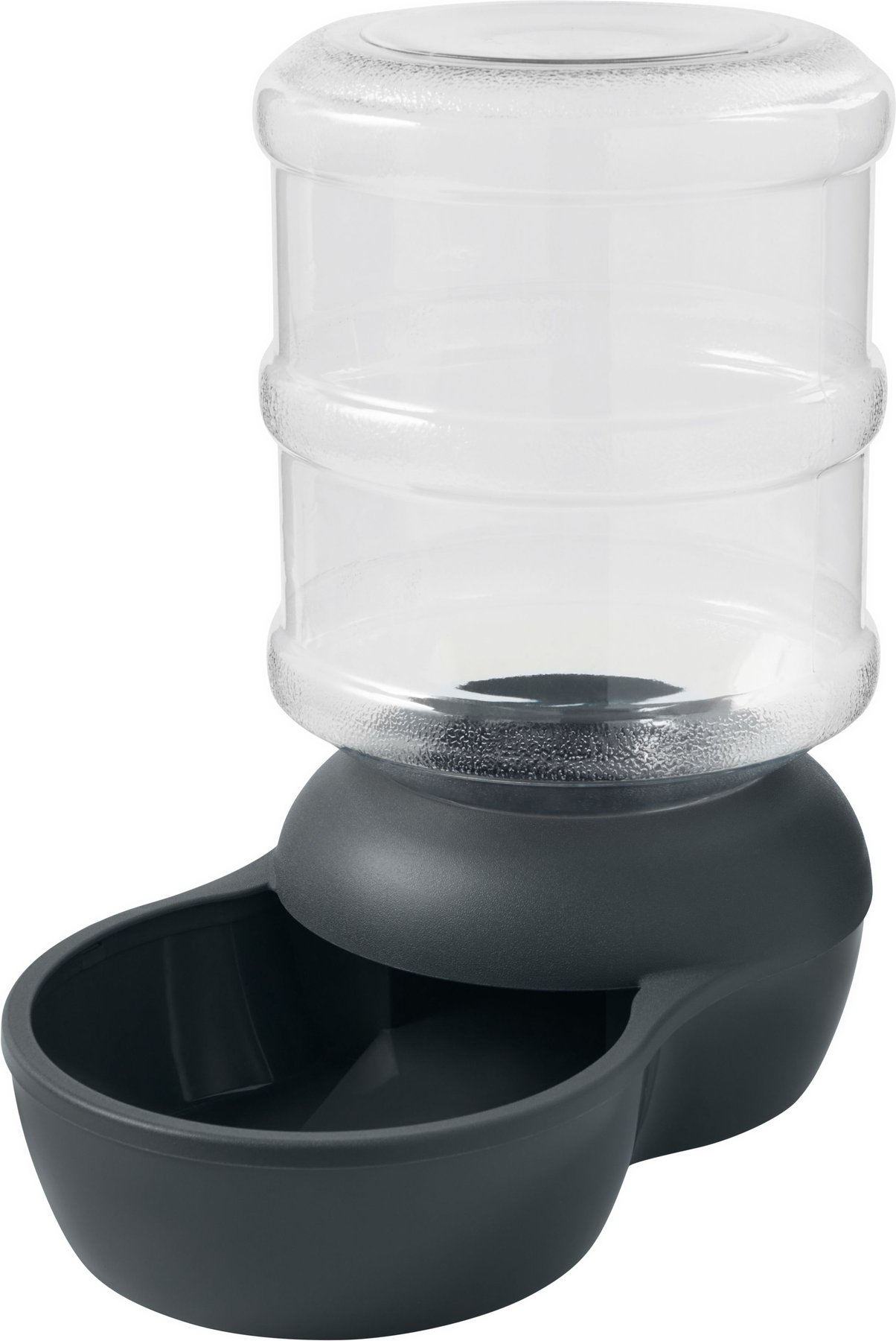 Frisco Non-Skid Slow Feeder Dog & Small Pet Bowl, Black