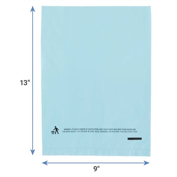 Show full view: Frisco Dog Poop Bag Solid Assortment in Teal Blue, Violet, Gray, & Coral slide 3 of 7