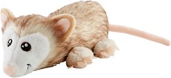 Frisco Realistic Opossum Plush Squeaky Dog Toy, Small/Medium