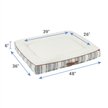 Show in main carousel: Frisco Farmhouse Rectangular Bolster Dog Bed w/ Removable Cover, X-Large slide 2 of 9