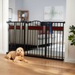Show in main carousel: Frisco Wood Accents Extra Wide Auto-close Pet Gate, 30-in, Black slide 1 of 9