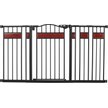 Show in main carousel: Frisco Wood Accents Extra Wide Auto-close Pet Gate, 30-in, Black slide 3 of 9