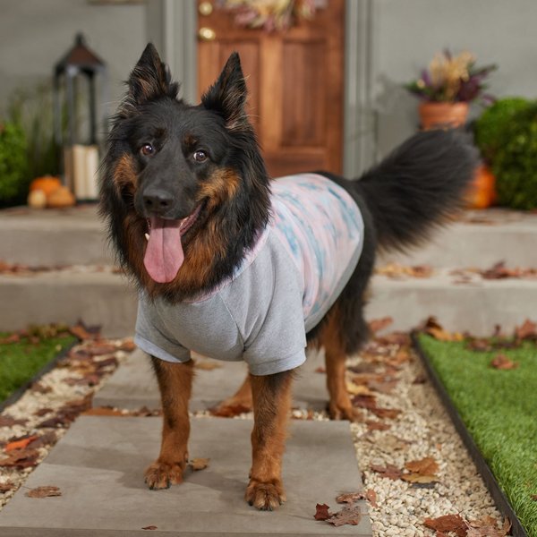 Show full view: Frisco Pink Tie Dye Dog & Cat Hoodie, X-Large slide 6 of 9