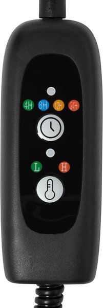 Show full view: Frisco Adjustable Electrical Dog & Cat Heated Crate Mat with Timer, White, 18" slide 4 of 9