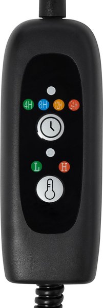 Show full view: Frisco Adjustable Electrical Dog & Cat Heated Crate Mat with Timer, White, 36" slide 4 of 9