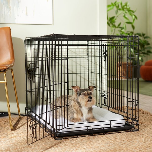 Show full view: Frisco Adjustable Electrical Dog & Cat Heated Crate Mat with Timer, White, 36" slide 6 of 9