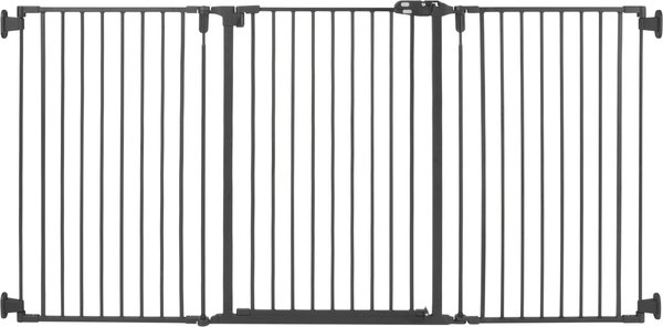 Show full view: Frisco Steel 3-Panel Configurable Gate, 41-in Height, Black slide 3 of 9