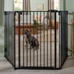 Show in main carousel: Frisco Steel 3-Panel Configurable Gate, 41-in Height, Black slide 4 of 9