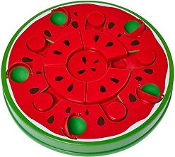Frisco Watermelon Interactive Puzzle Dog Toy, Advanced