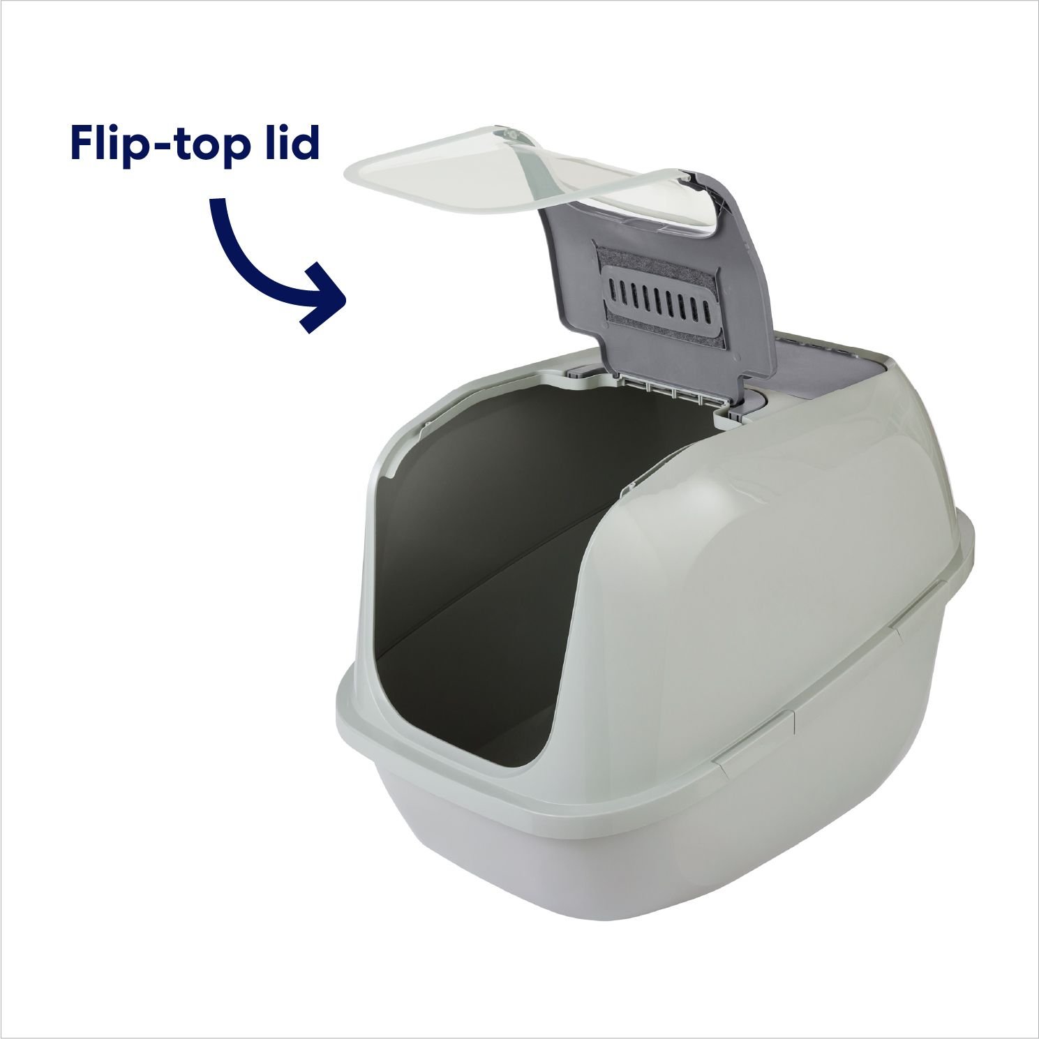 Frisco deluxe hooded outlet cat litter box