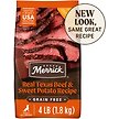 Show in main carousel: Merrick Real Texas Beef + Sweet Potato Recipe Grain-Free Chicken-Free Adult Dry Dog Food, 1.81-kg bag slide 1 of 10