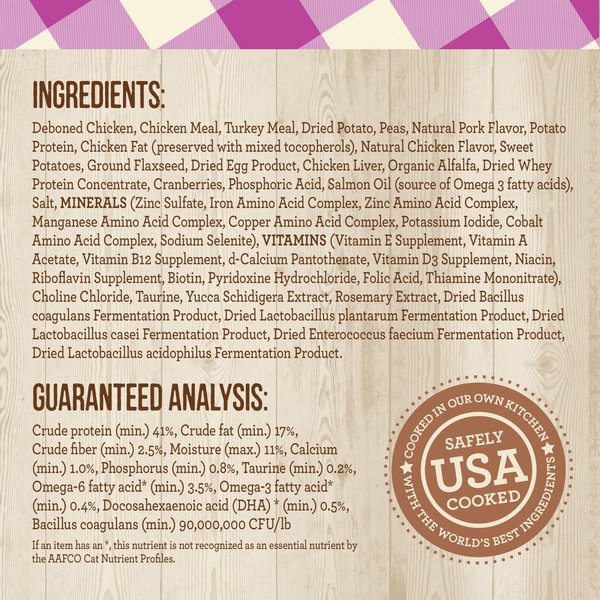 Show full view: Merrick Purrfect Bistro Grain-Free Healthy Kitten Recipe Dry Cat Food, 3.18-kg bag slide 7 of 10