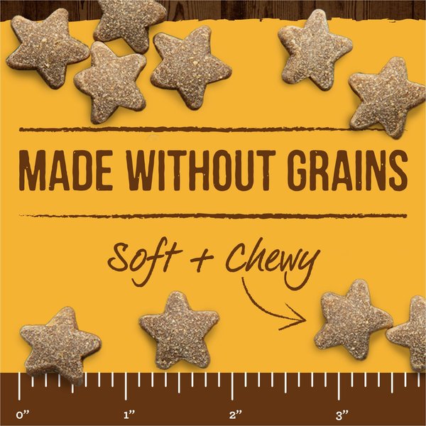 Show full view: Merrick Power Bites Real Chicken Recipe Grain-Free Soft & Chewy Dog Treats, 170-g bag slide 11 of 18