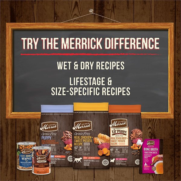 Show full view: Merrick Power Bites Real Salmon Recipe Grain-Free Soft & Chewy Dog Treats, 170-g bag slide 9 of 18