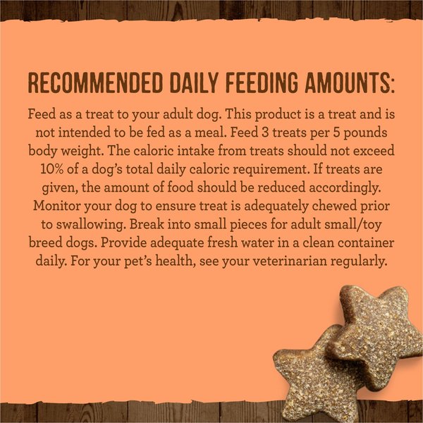 Show full view: Merrick Power Bites Real Salmon Recipe Grain-Free Soft & Chewy Dog Treats, 170-g bag slide 13 of 18