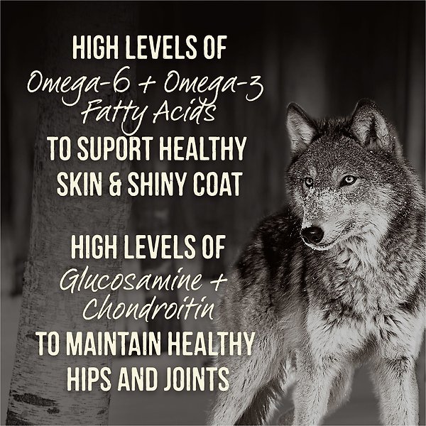 Show full view: Merrick Backcountry Raw Infused Grain-Free Game Bird Recipe Freeze-Dried Dog Food, 9.07-kg bag slide 9 of 17