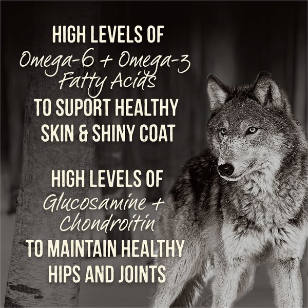 Show full view: Merrick Backcountry Raw Infused Grain-Free Big Game Recipe Freeze-Dried Dog Food, 9.07-kg bag slide 9 of 17