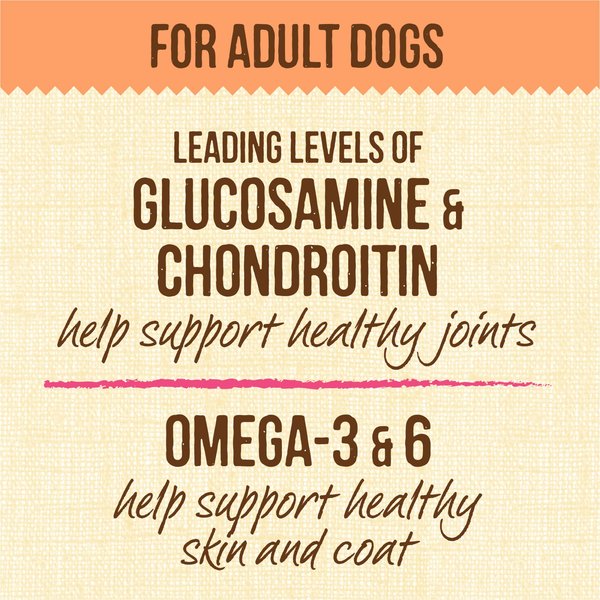 Show full view: Merrick Lil' Plates Grain-Free Chicken-Free Real Salmon + Sweet Potato Recipe Small Breed Dry Dog Food, 1.81-kg bag slide 9 of 17