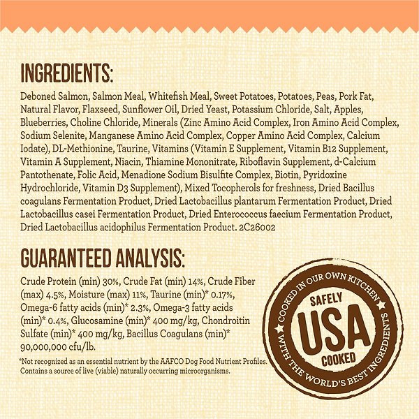 Show full view: Merrick Lil' Plates Grain-Free Chicken-Free Real Salmon + Sweet Potato Recipe Small Breed Dry Dog Food, 1.81-kg bag slide 11 of 17