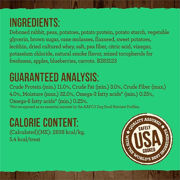 Discontinued - MERRICK Power Bites Real Rabbit + Sweet Potato Recipe ...