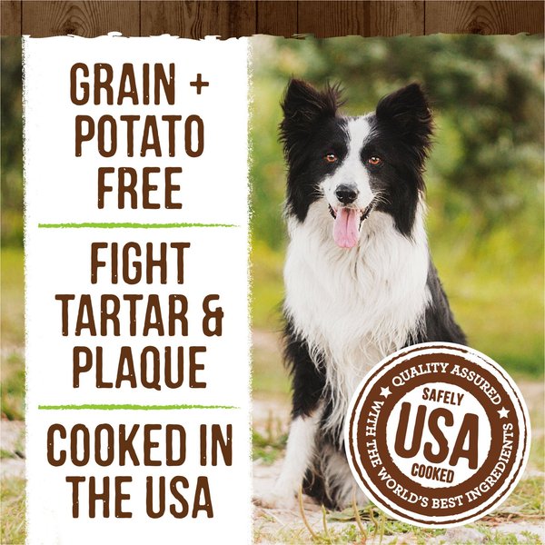 Show full view: Merrick Fresh Kisses Infused with Coconut Oil & Botanicals Medium Dental Dog Treats, 22 count slide 5 of 10