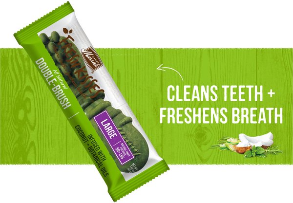 Show full view: Merrick Fresh Kisses Infused with Coconut Oil & Botanicals Large Dental Dog Treats, 16 count slide 3 of 10