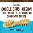 Show in main carousel: Merrick Fresh Kisses Double-Brush Mint Breath Strip Infused Small Dental Dog Treats, 15 count slide 4 of 10