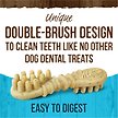 Show in main carousel: Merrick Fresh Kisses Double-Brush Mint Breath Strip Infused Medium Dental Dog Treats, 22 count slide 4 of 10