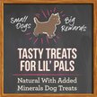 Show in main carousel: Merrick Lil' Plates Teensy Turducken Recipe Grain-Free Dog Treats, 142-g bag slide 6 of 11