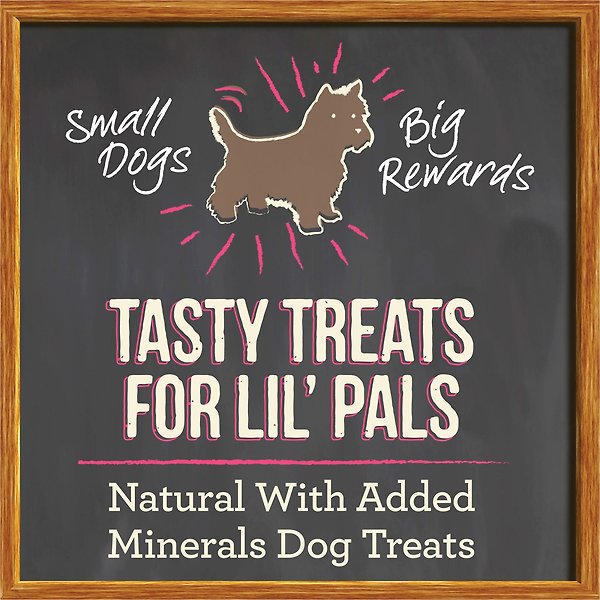 Show full view: Merrick Lil' Plates Small Salmon Recipe Grain-Free Dog Treats, 142-g bag slide 6 of 11
