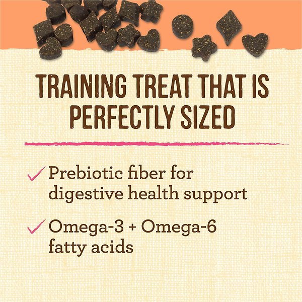 Show full view: Merrick Lil' Plates Small Salmon Recipe Grain-Free Dog Treats, 142-g bag slide 7 of 11