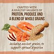 Show in main carousel: Merrick Healthy Grains Real Salmon & Brown Rice Recipe with Ancient Grains Dry Dog Food, 1.81-kg bag slide 3 of 16